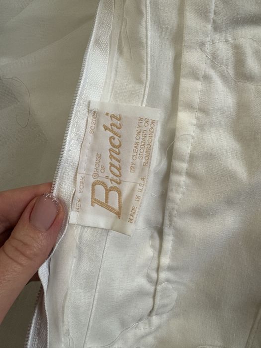 Suknia ślubna vintage lata 80 made in U.S.A.