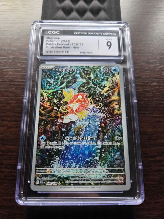 Pokemon tcg Magikarp 203/193 cgc 9
