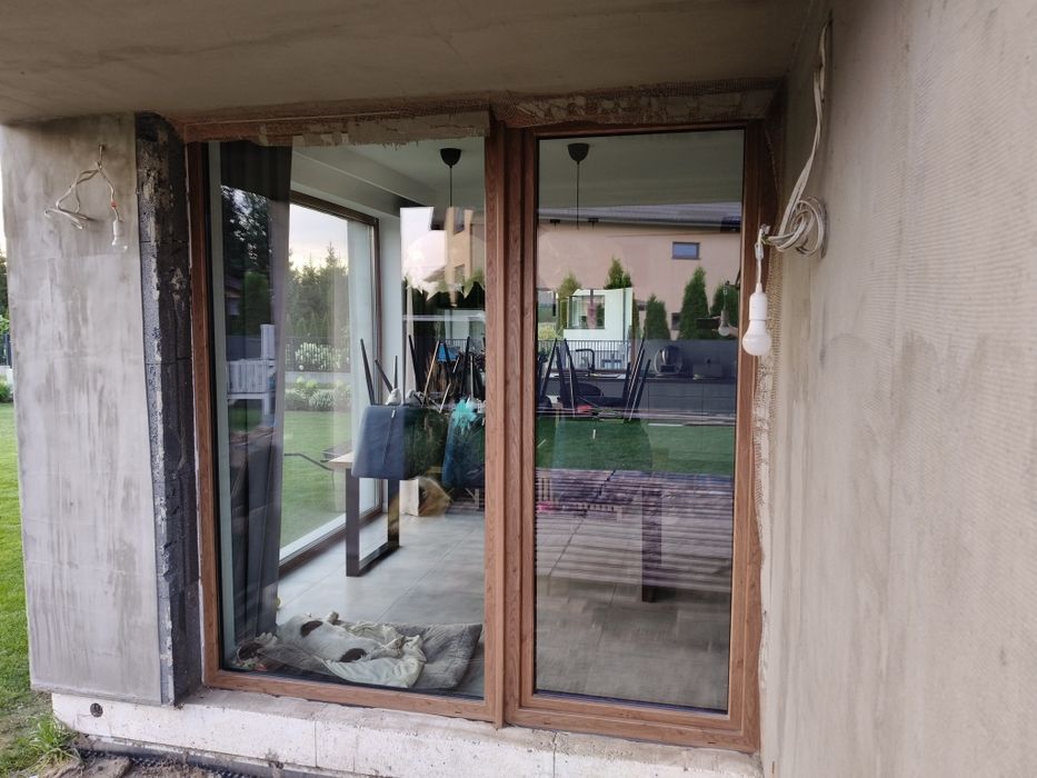 Okno  z demontażu wys.244x szer.236