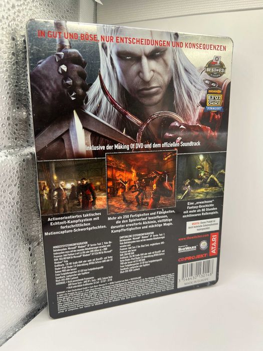 Wiedźmin 1 steelbook - kolekcjonerska gra PC !