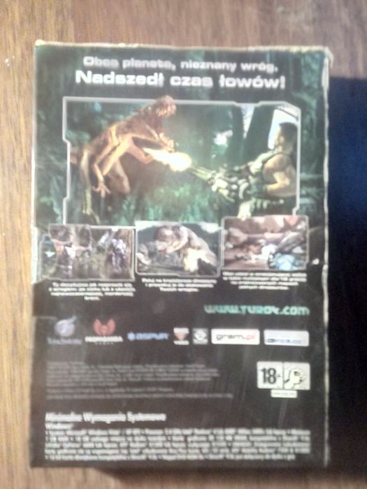 Turok gra PC dwie płyty DVD