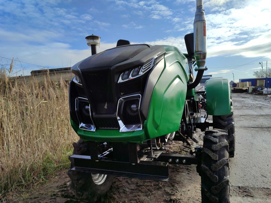 Трактор Кентавр 240В с фрезой и плугом