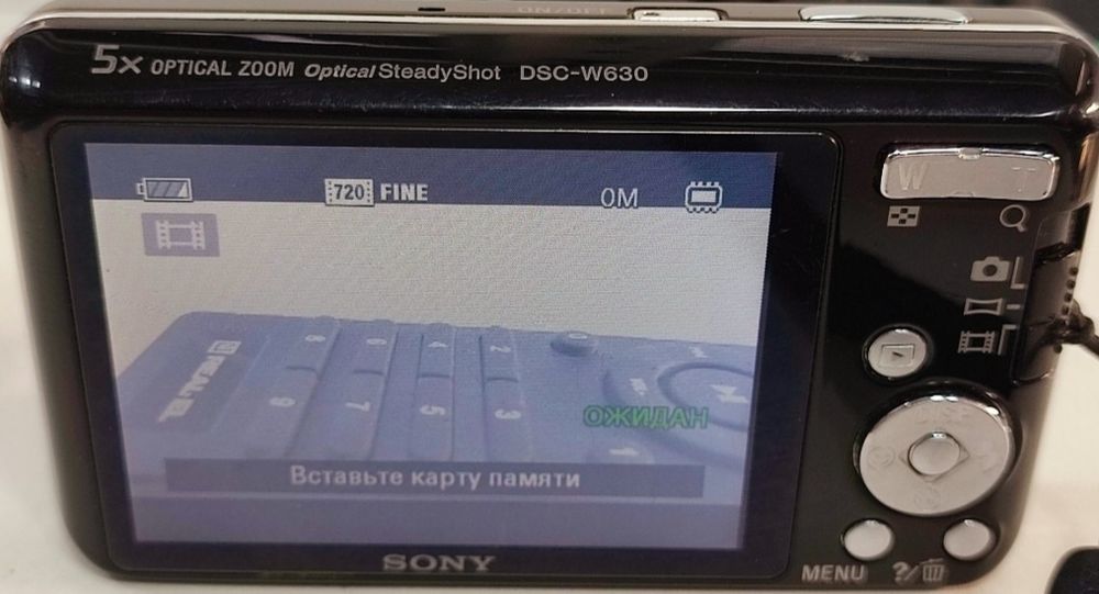 sony dsc w630 - купити цифрові фотокамери - Ціна на OLX.ua