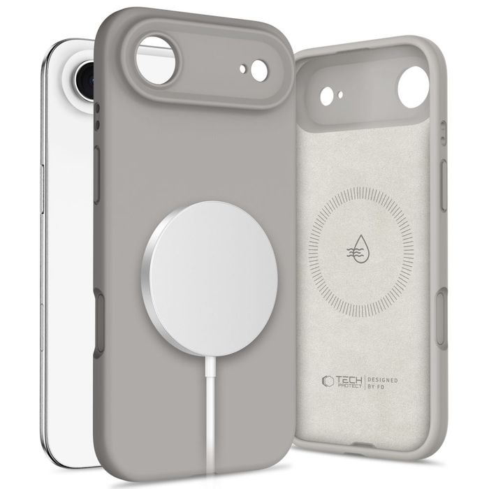 Tech-Protect Silicone MagSafe iPhone Air stone grey