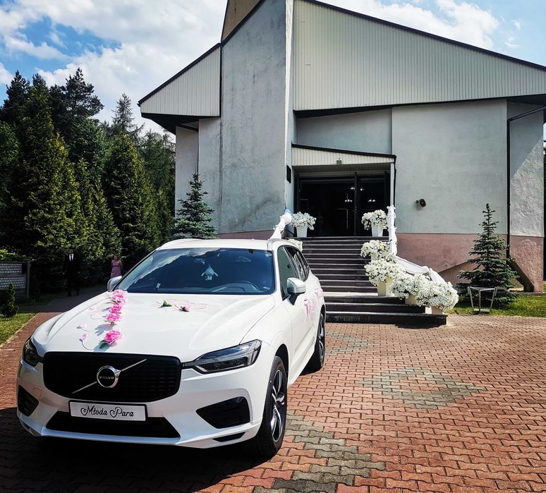 Samochód do ślubu, Auto,Volvo xc60,biały,R-Design,ŚLUB, Wesele, terminy.