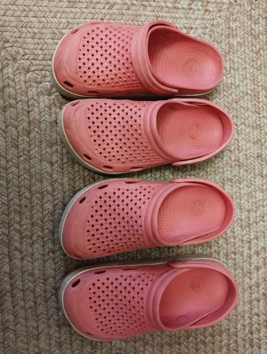 Klapki zakryte ala crocs