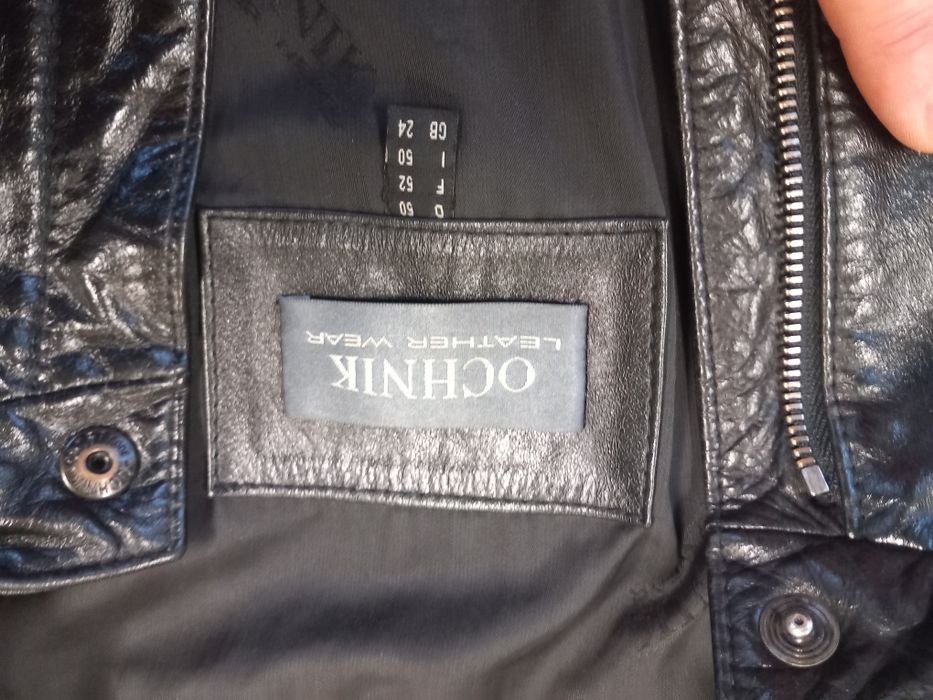 Kurtka skórzana ochnik.idealny stan