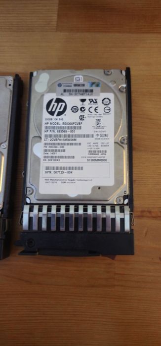Dyski serwerowe HP SAS 10K 300 GB  super stan  WYSYŁKA