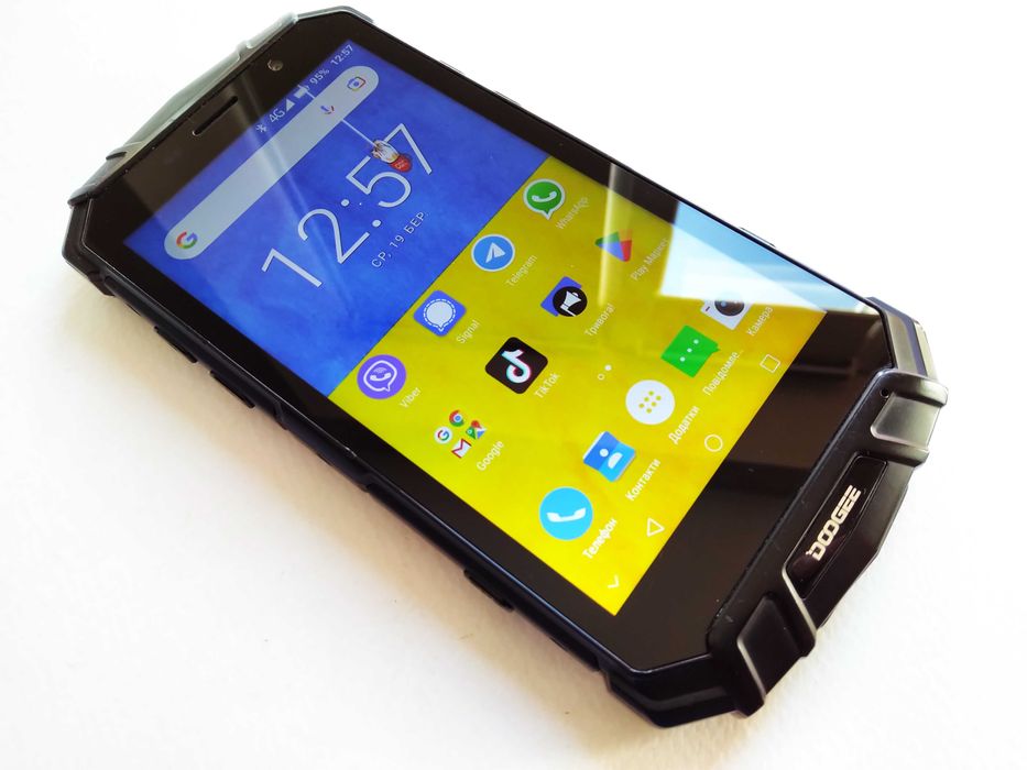 Dogee S60 (6/64gb) 2 сім карти, протиударний, IP68!