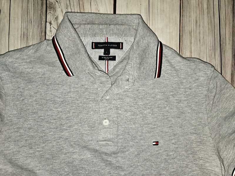 Koszulka polo Tommy Hilfiger M szara