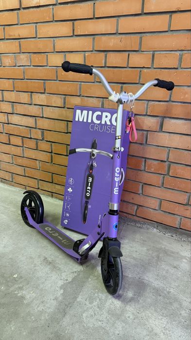 Micro cruiser самокат + подарок скейт.
