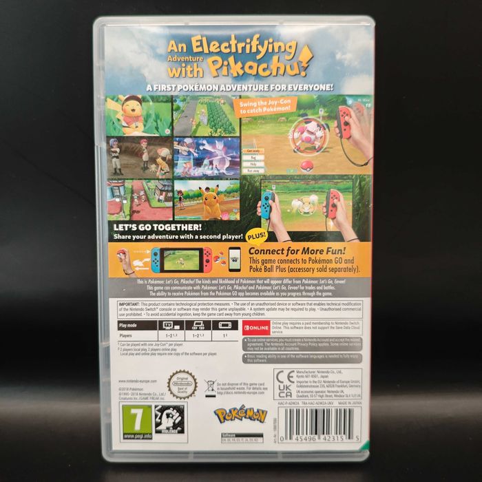 Pokemon Lets Go Pikachu Nintendo Switch