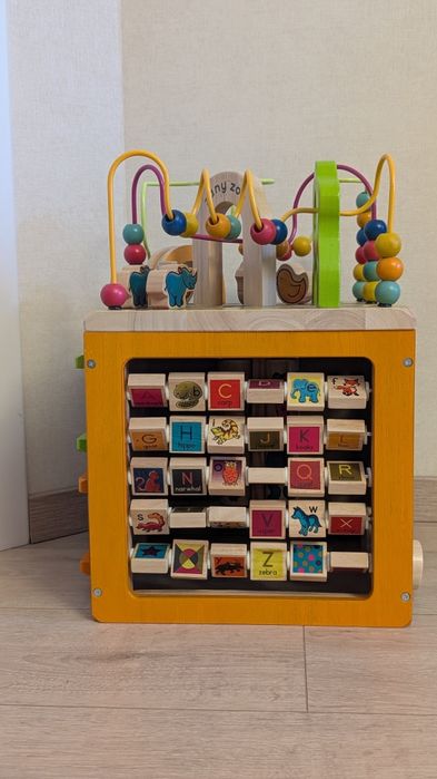 Дерев’яна іграшка Zoo Cube Battat САМОВИВІЗ