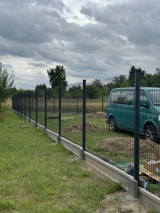 SPRZEDAZ/MONTAZ Ogrodzenia panelowe 3D 123cm/153cm