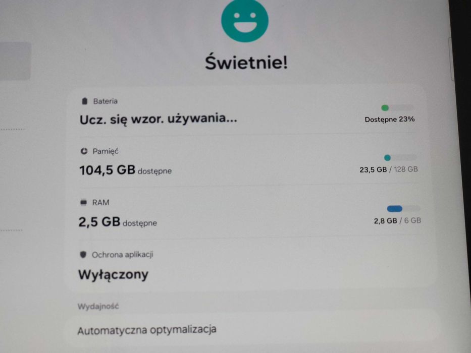 3224/25 Tablet Samsung Galaxy Tab S9 FE 5G 6GB/128GB NOWY!!