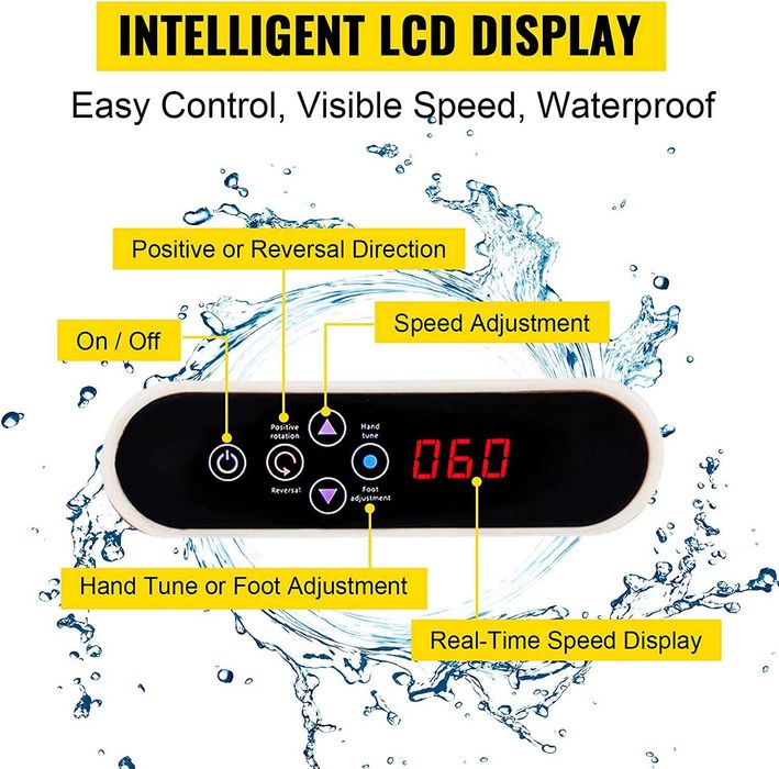 (NOVA) Máquina elétrica de fazer cerâmica 25 cm, 350 W 220 V