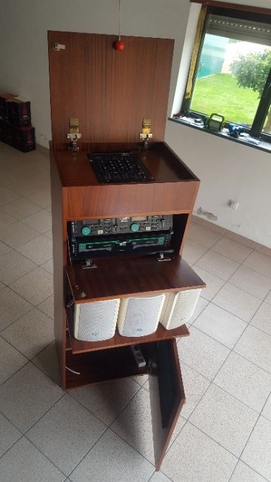 Aparelhagem profissional mais colunas