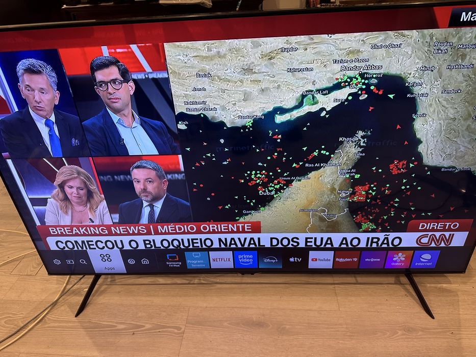 Samsung 65" Crystal UHD 4K Smart TV topo de gama