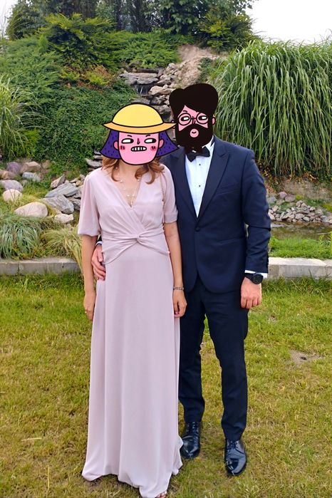 Sukienka długa ciążowa ASOS tnfc London