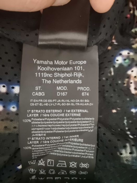 Casaco para andar de mota