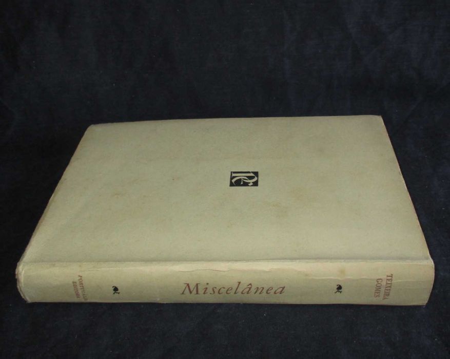 Livro Miscelânea Manuel Teixeira-Gomes