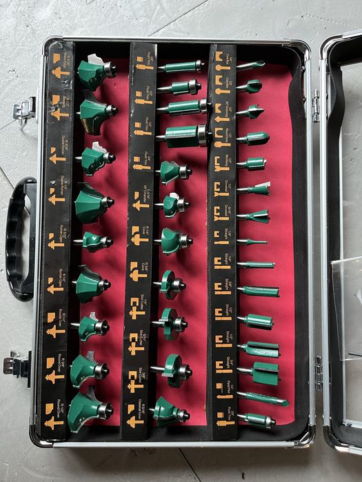 Zestaw frezów do drewna