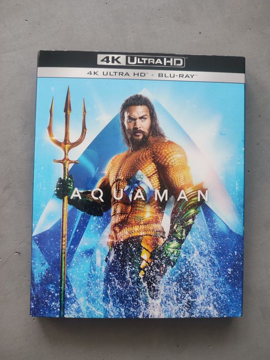 Film Aquaman (Mamoa, Heard) 4K Ultra HD blu-ray Dubbing Pl