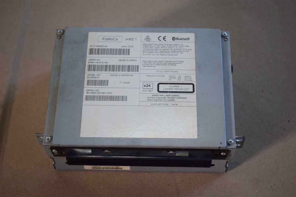 radio nawigacja VOLVO S60 V60 XC60 12R. 313.58290AA