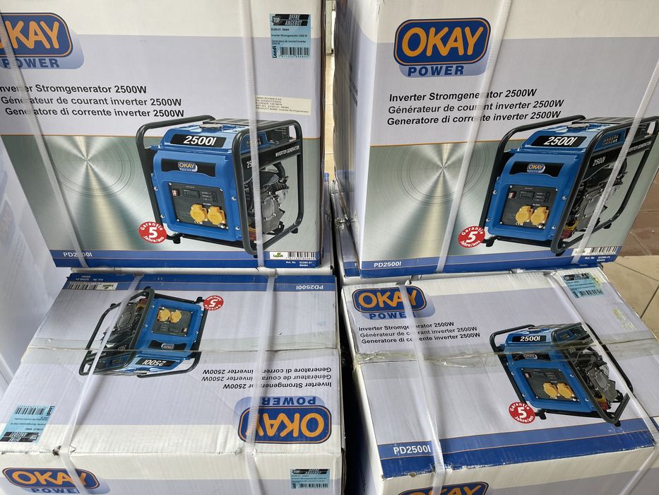 Інверторний Генератор Okay НОВИЙ ОЛХ доставка