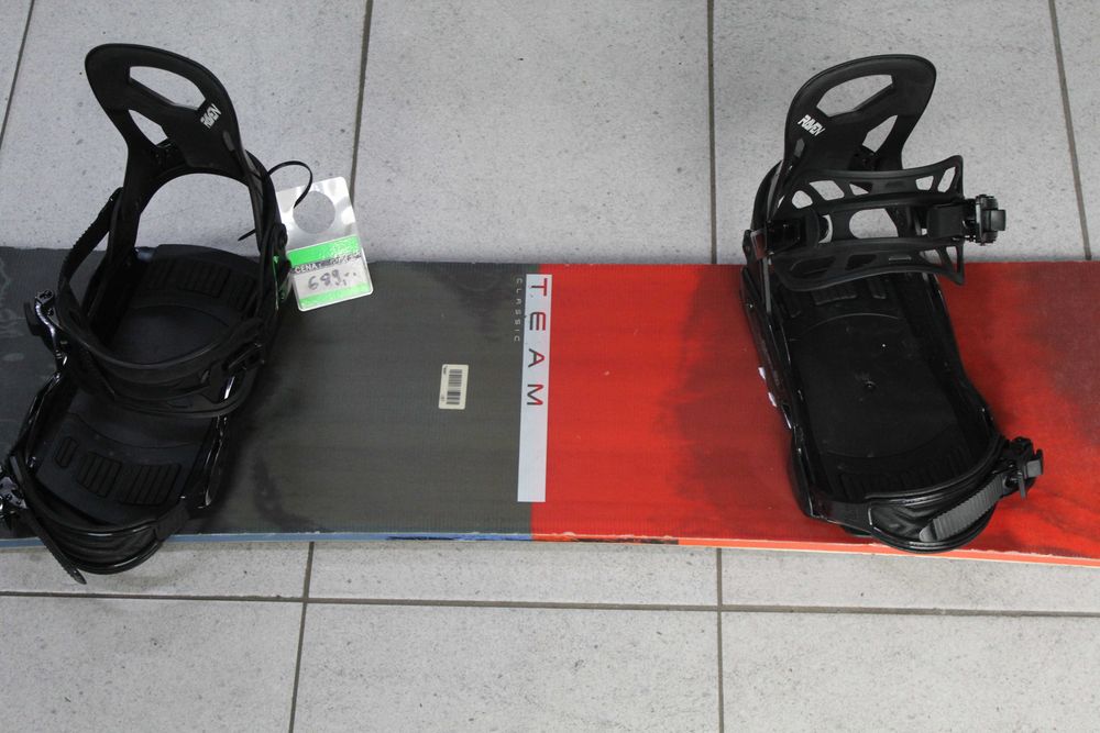 Deska Snowboard NITRO TEAM 157 cm + Wiązania Nowe