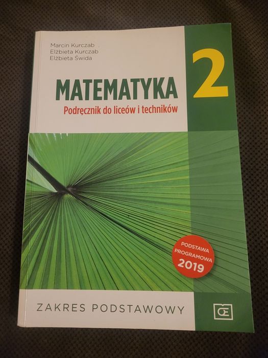 Matematyka 2 [podręcznik]