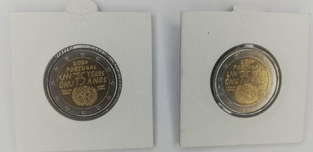 Moedas de 2€ comemorativas UNC