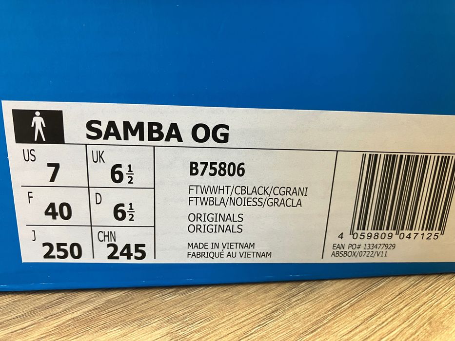 Adidas Samba OG r40