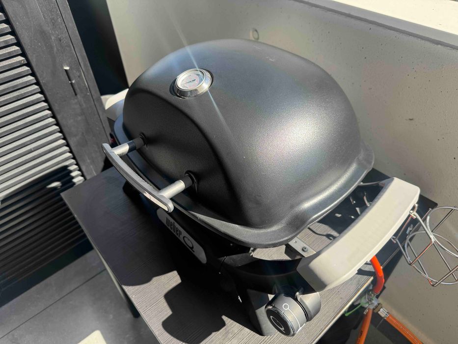 Weber Q 1100N a Gás + Kit Botija + Capa + Acessórios | Como Novo
