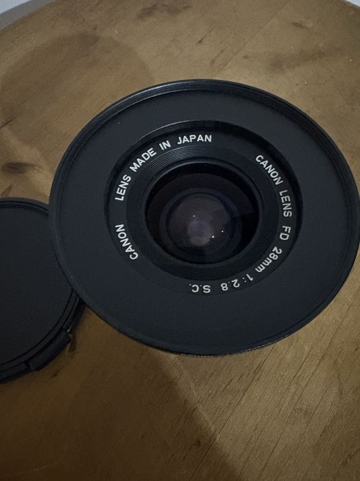 обʼєктив canon FD. 28мм, f2.8