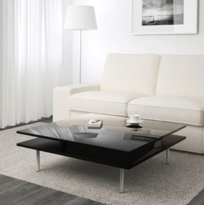 Mesa de Centro Preto Piano