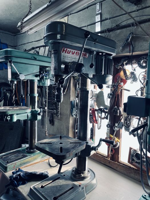 Wiertarka stołowa słupowa z Niemiec stożek morsa2