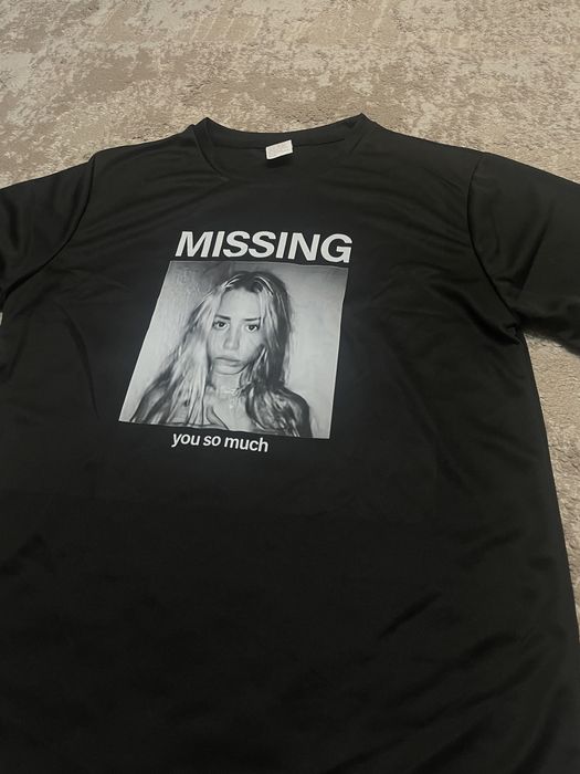 футболка missing u so much