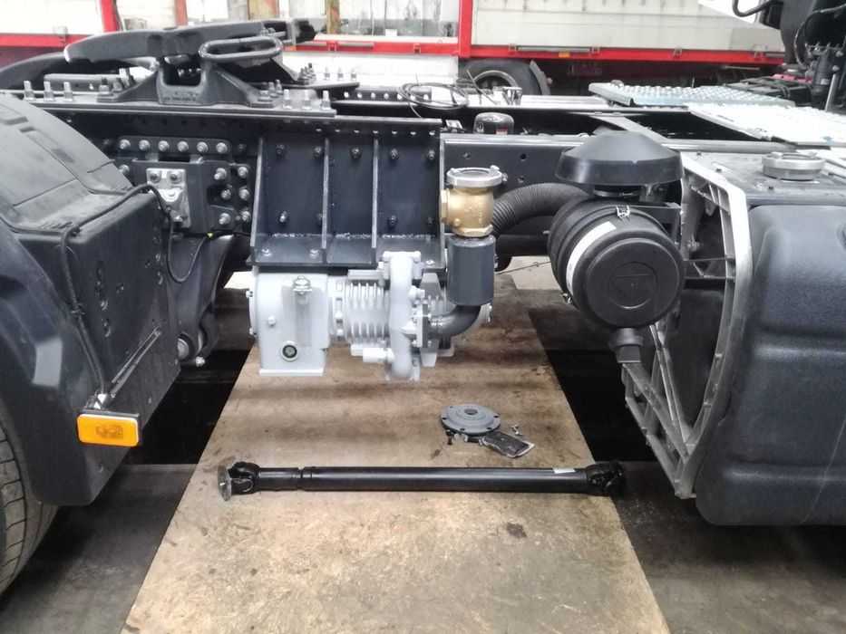 Kompresor HORII do Cementu | Silosów, Bezolejowy z Zestawem Montażowym