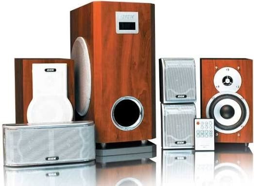 Мультимедійна акустична система 5.1 BBK MA-950S + DVD BBK DV514S