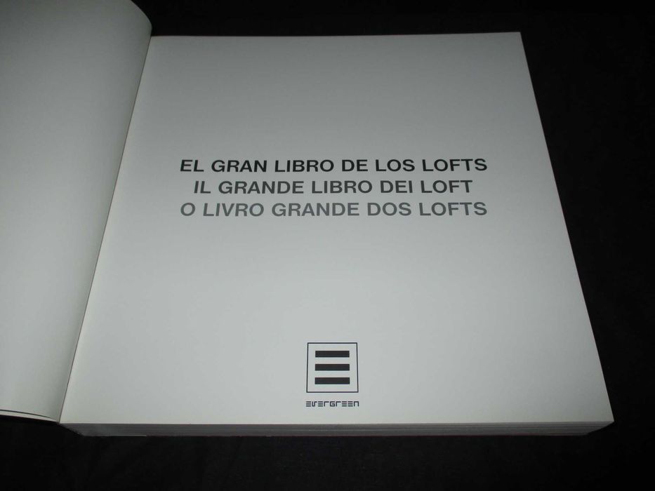 O Livro grande dos Lofts Evergreen Taschen
