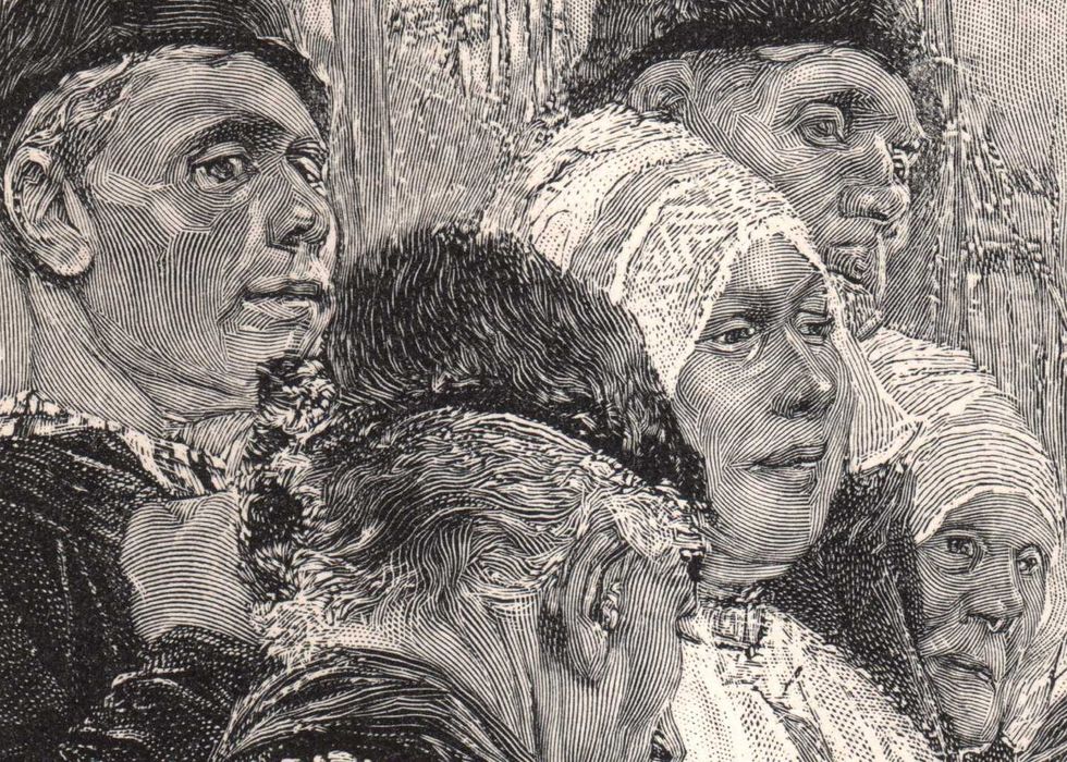 Rink: Wesele szypra. Marynistyczny drzeworyt ilustracyjny 1906 r. aute