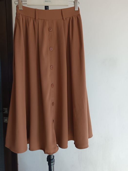 Спідниця-кльош modelyn з ґудзиками, shein, m