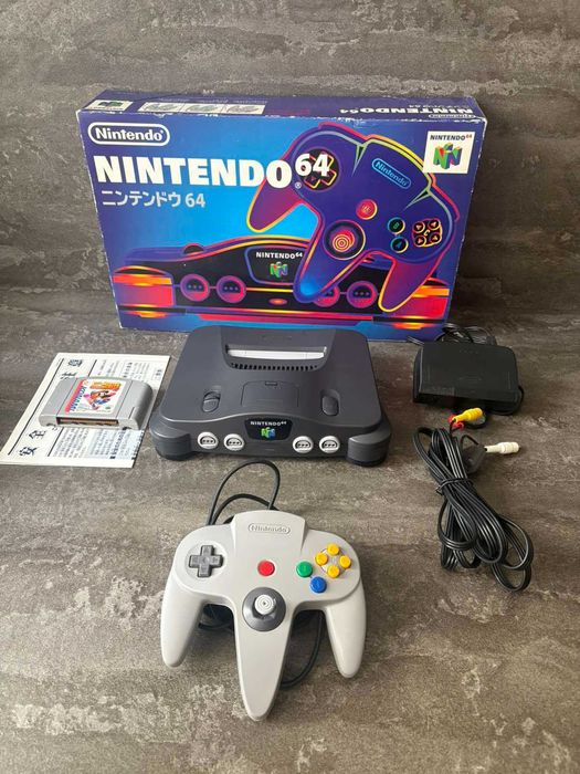 Консоль Nintendo 64 NUS-001 ntsc j ідеал. Кредит