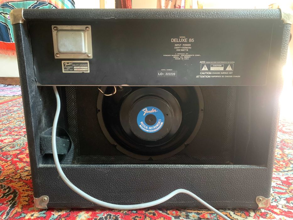 Fender Deluxe 85 / Red knob / Spring reverb комбопідсилювач 85 Вт / 6