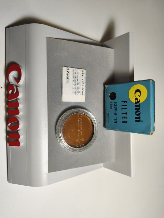 Filtro Canon Vintage Raro 58mm conversion A