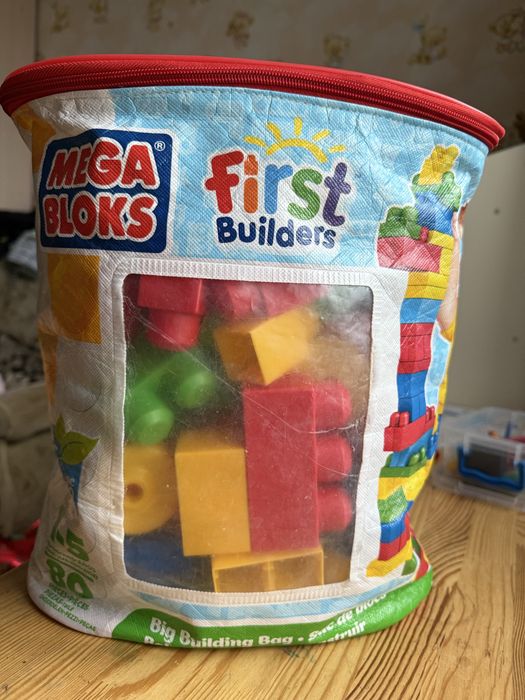 Конструктор mega bloks, великі деталі