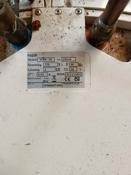 Bojler elektryczny 30 l niemiecki