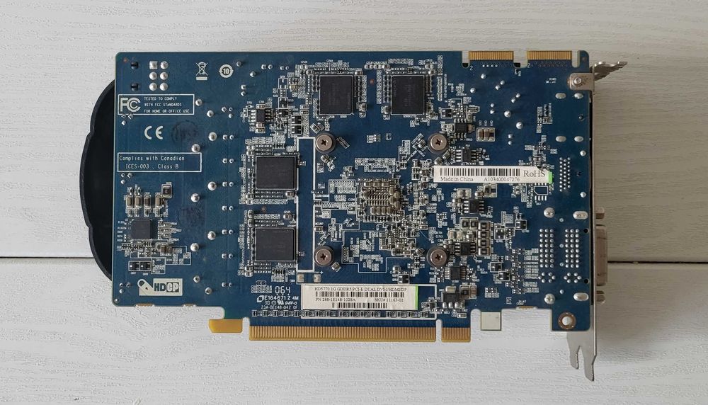 Видеокарта SAPPHIRE Radeon HD5770 1GB GDDR5; PCIE; DVI-I/HDMI/DP
