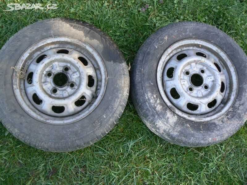 Диски з резиною R13/65/155 розболтовка 4×100:4×98